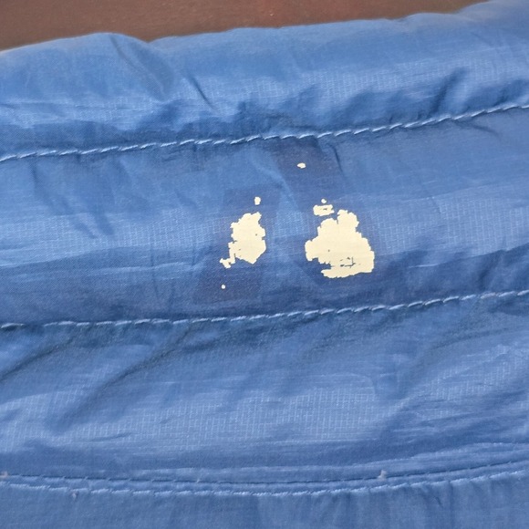 Eddie Bauer Vest Mens XL Tall Blue First Ascent Down Puffer Hiking Outdoors READ - Picture 12 of 15